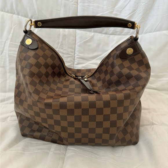 Authentic Louis Vuitton Duomo Hobo Used comes with box and dust bag - Picture 2 of 14